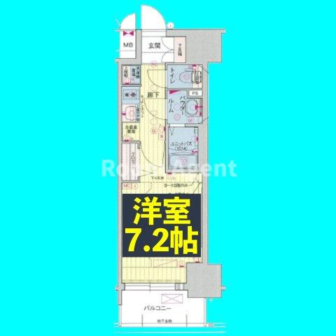 プレサンス新栄リベラの間取り