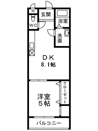 【間取り】 | フジパレス堺鳳中Ⅱ番館