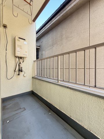 松恵コーポラスのバルコニー