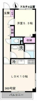 【間取り】 | ドルチェ山富 | 間取りです。