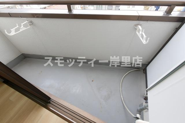 シャトレーヌ北島のバルコニー