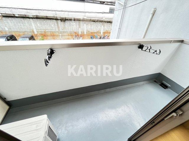 HRフロントリーガル野江駅前 のバルコニー