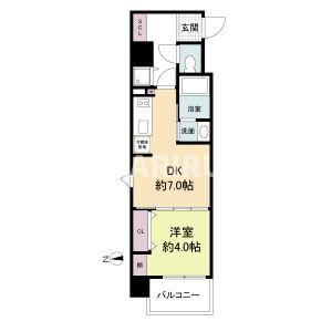 S-FORT都島内代の間取り