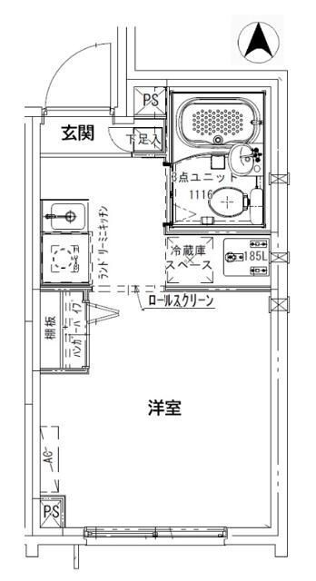 CREAL住吉Ⅱの間取り