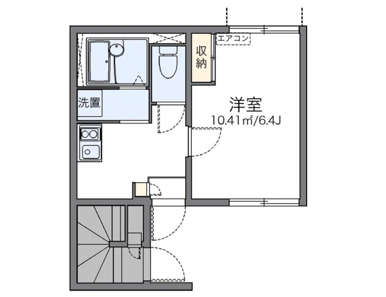 レオネクストレーヴの間取り