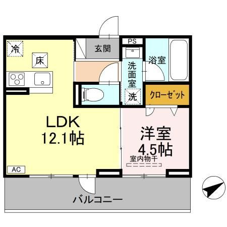 Casa Moltiの間取り