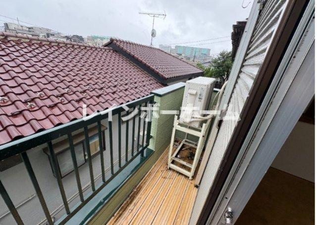 ヤマハハイツのバルコニー|※別部屋参考写真