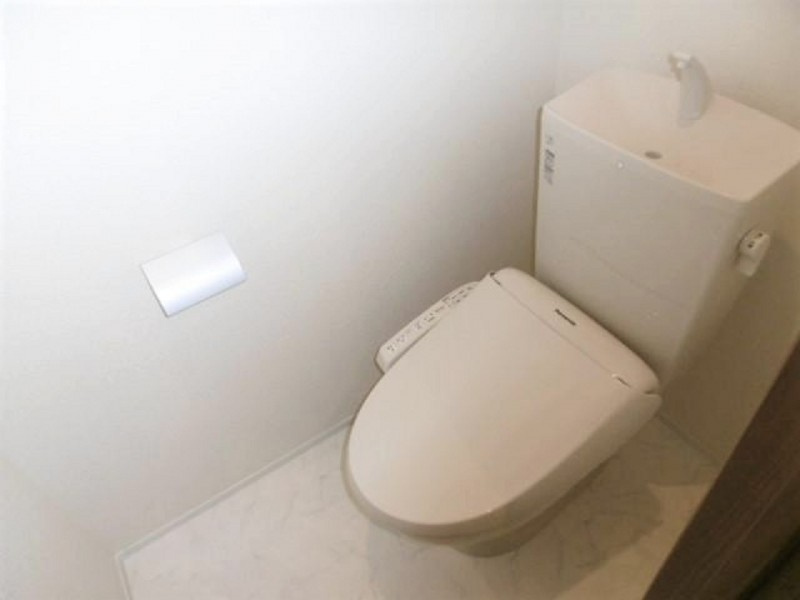 ブランビューノ上高田のトイレ|トイレもきれいです