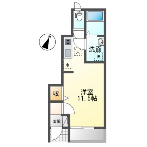 プランドール .Ｉの間取り