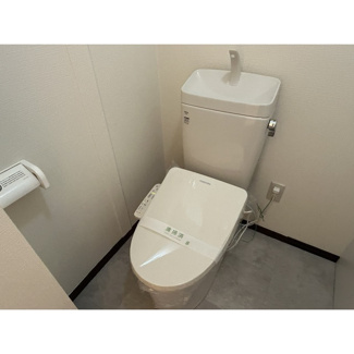 【トイレ】 | エコーハイツA | 落ち着いたトイレです