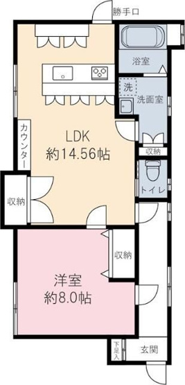 【間取り】 | ショコラメゾン壱番館