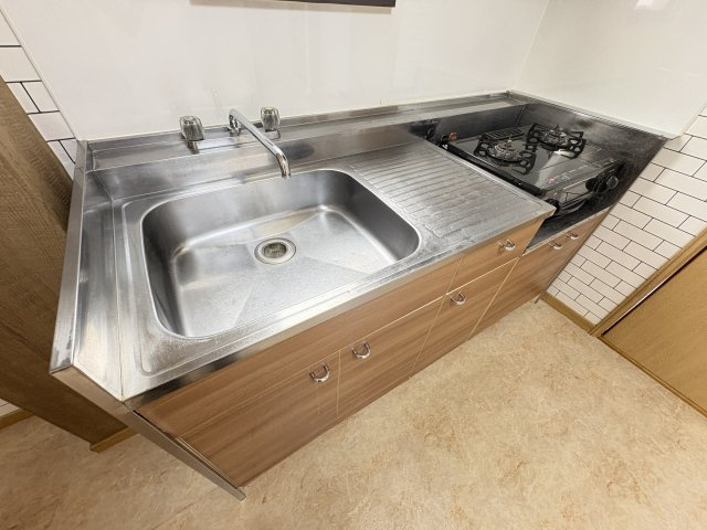 明石マンション　Ｂ棟のキッチン