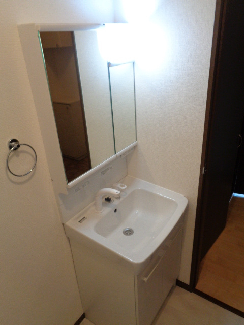 メゾン栄の洗面所|忙しい朝に嬉しいシャンプードレッサー