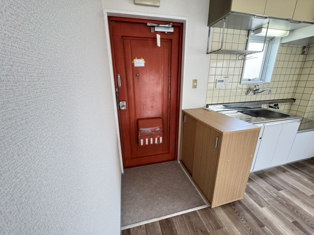 コーポ中村の玄関