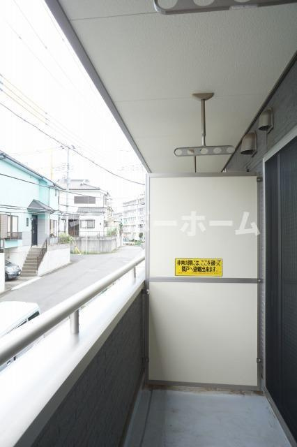 サンシャイン　東所沢のバルコニー