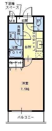 【間取り】 | フジパレス浜寺ノースⅠ番館