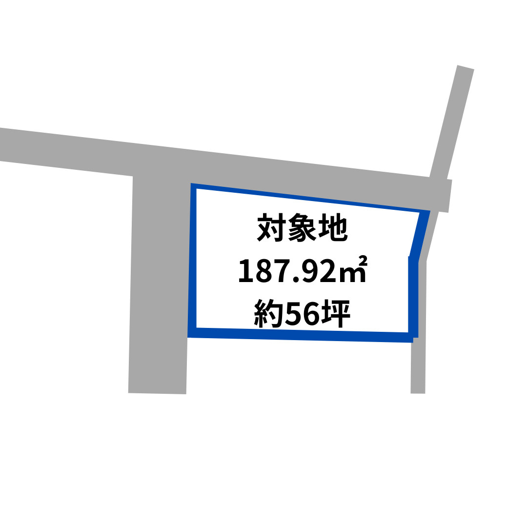 高崎市中豊岡町　土地の土地図