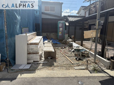 【外観】 | 明石市魚住町清水　新築戸建 | ■令和8年10月完成予定♪
■並列3台駐車可能♪※車種による