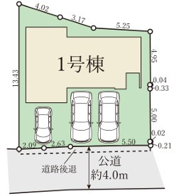 明石市大久保町大窪　新築戸建のエントランス