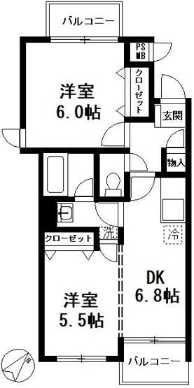【間取り】 | サウスコート