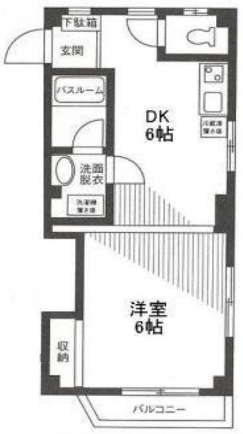 パインクレスト富士見台の間取り