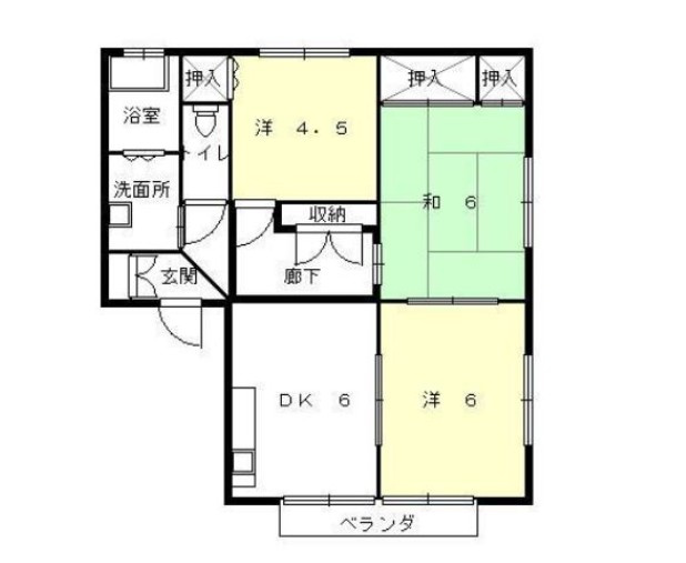 ディアス夢前の間取り