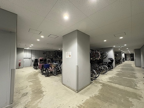 大阪ひびきの街　ザ・サンクタスタワーのその他|駐輪場