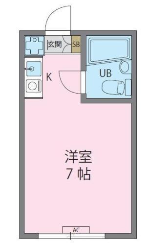 ヴィラ下北沢A棟の間取り|間取り図