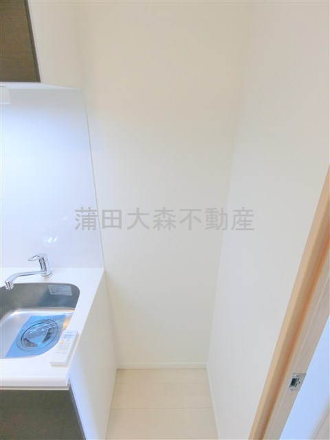 HY's flat 糀谷のキッチン|冷蔵庫置き場