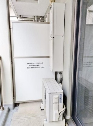 PARKSQUARE国府台のバルコニー