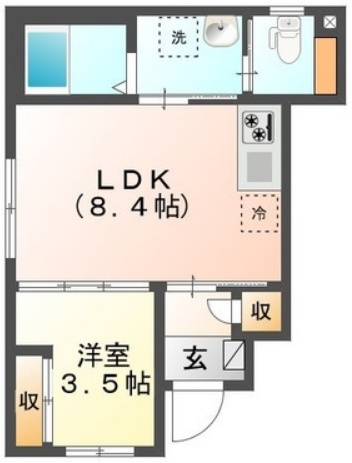 ノースヒルズの間取り