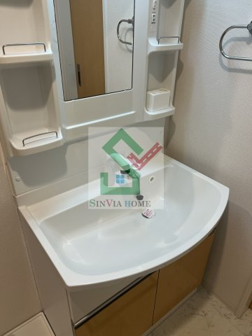 ノースヒルズの独立洗面台
