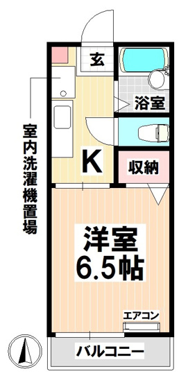 【間取り】 | エスポアール鶴里