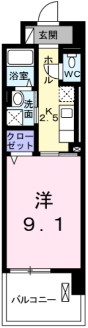 グランジュテの間取り