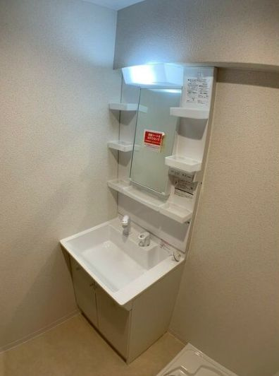 ときわ生田川レクランの独立洗面台