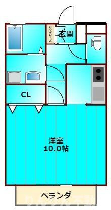 【間取り】 | ゆとりあ壱番館