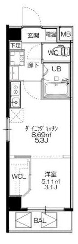 【間取り】 | セレニテ04
