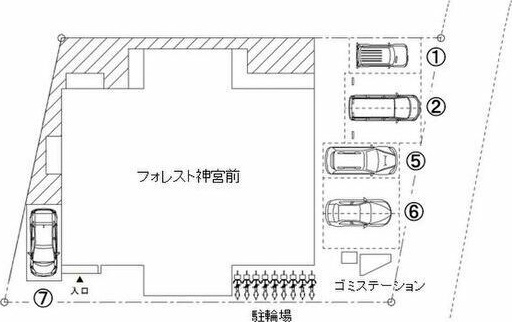 【駐車場】フォレスト神宮前