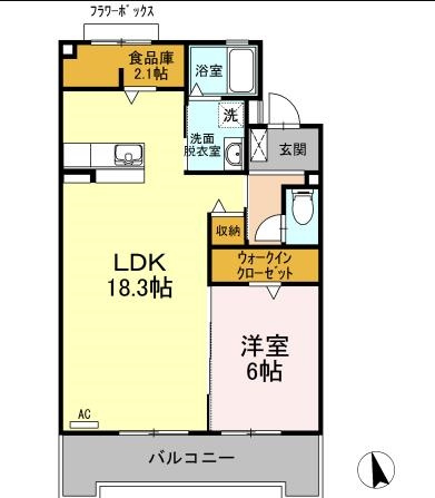 マンション英苑の間取り