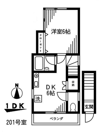 【間取り】 | エステート王子神谷Ⅱ