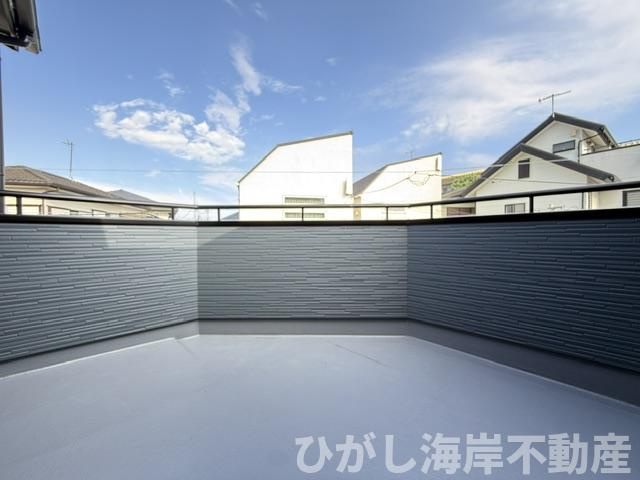 茅ヶ崎市室田３丁目　新築戸建　全２棟のバルコニー|バルコニー