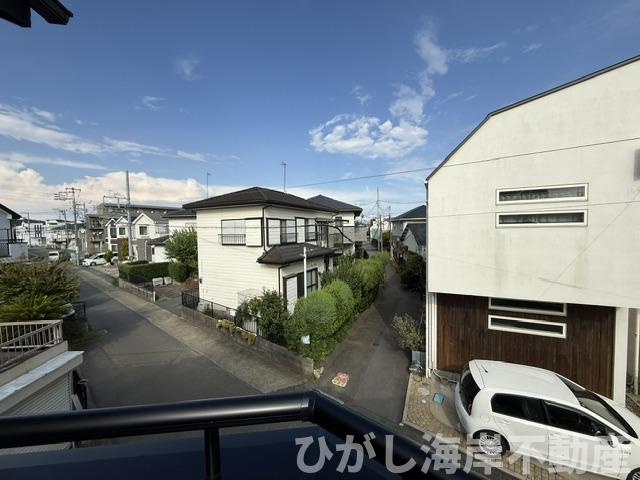 茅ヶ崎市室田３丁目　新築戸建　全２棟の展望|バルコニーからの眺望