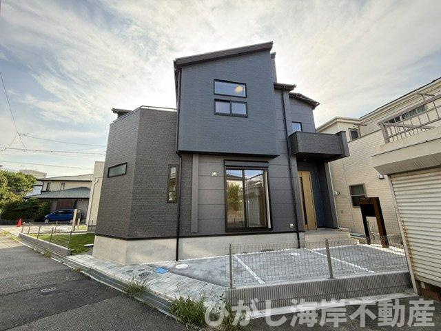 茅ヶ崎市室田３丁目　新築戸建　全２棟の外観|現地外観