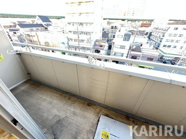 PARK CUBEのバルコニー