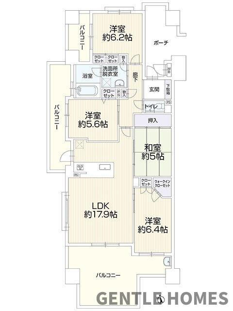 アソシアテラス博多南の間取り