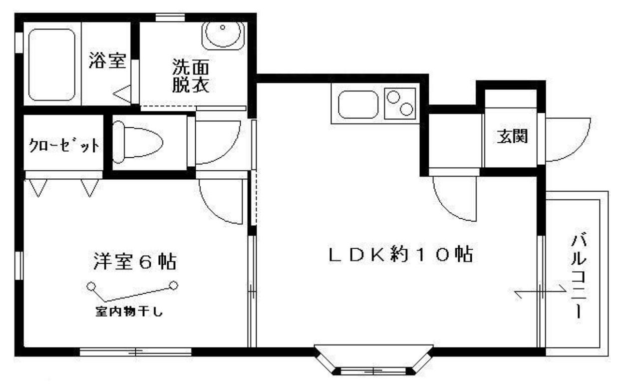 深川Kハイツの間取り