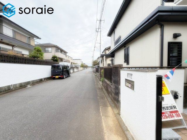 入間市新久　中古戸建のバルコニー