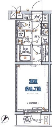 パティーナ大泉学園の間取り