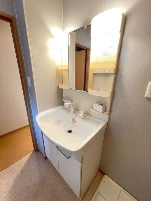 リビングタウン八日市場　Ａの洗面所