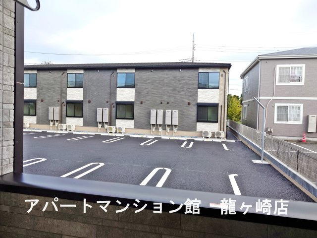 アンフィニアムールⅡのバルコニー